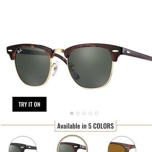 Ray Ban Clubmaster Glasses